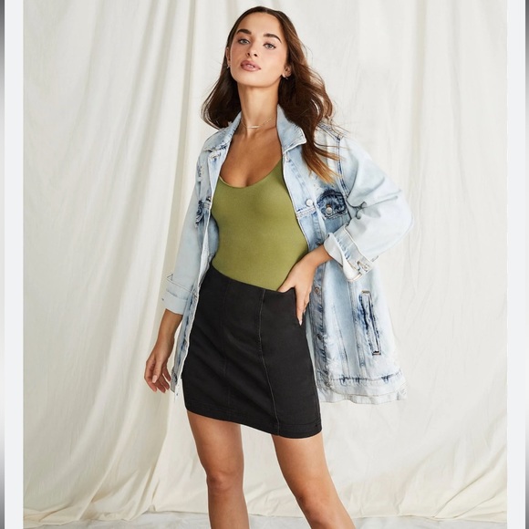 Free People Modern Femme Mini Skirt - Picture 2 of 5